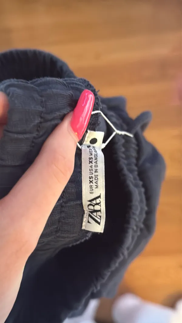 Zara Sweatpants Navy - Image 2