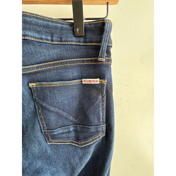 Hudson Mia‎ 5 Pocket Mid Rise Flare Jeans 25 boho flattering layered retro modal - Image 4