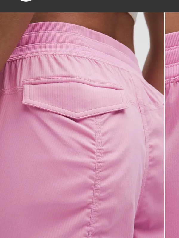 Lululemon Dance Studio Relaxed-Fit Mia-Rise Cargo Pant Pink Frosting Size XS - Image 4