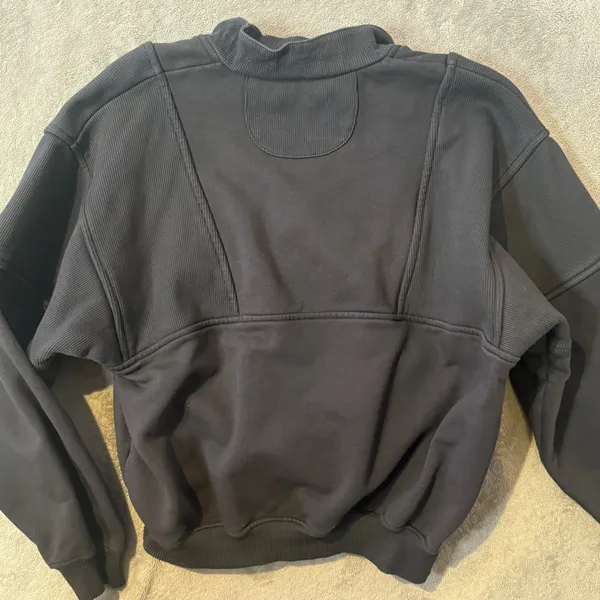 Joah Brown Retro Half Zip Pullover Sweatshirt Women's S/M Long Sleeve Cotton - Image 9