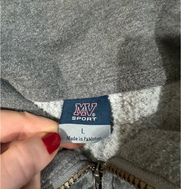 MV Sport Quarter-Zip Sweatshirt Stony Brook Medicine - Image 3