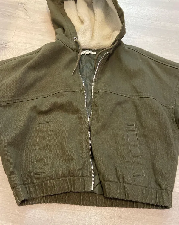 Denim Fleece Jacket - Image 2