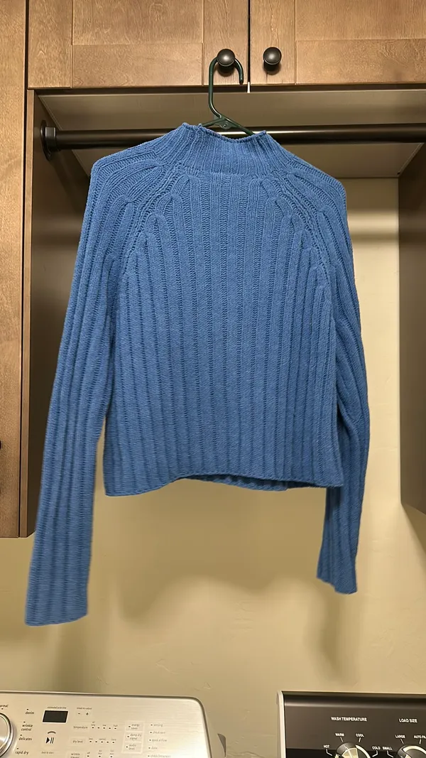 American Eagle Outfitters Blue Sweater Knit Pullover - Image 2