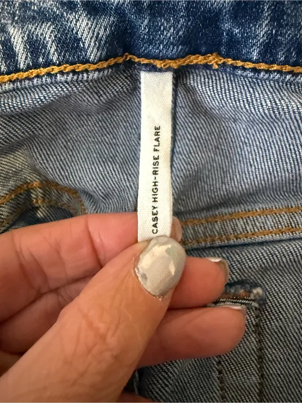 Rag & Bone Casey High Rise Flare - Image 9