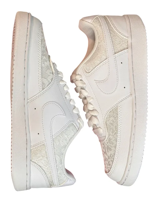 Nike Court Vision Low “White Lace” Size 6 Women- NEW - Image 12