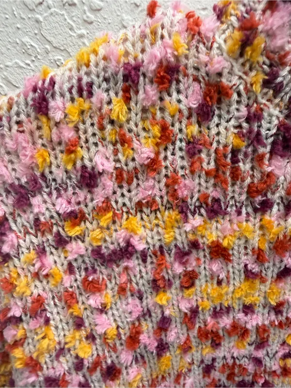 Marc New York Pink Multi-Color Mock Neck Sweater - Image 3