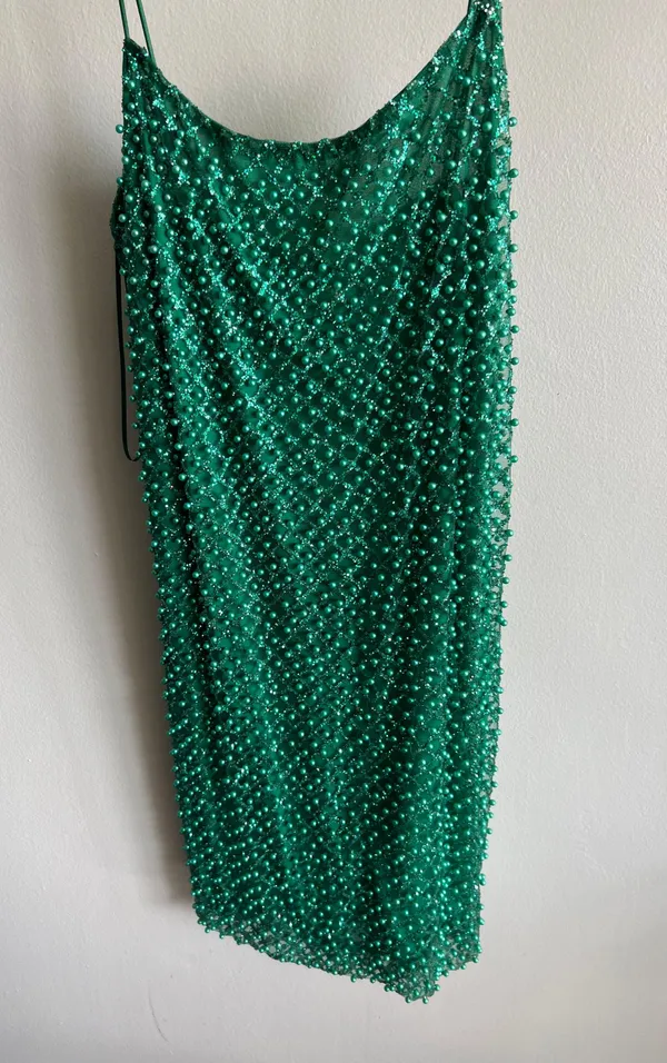 Mystique Boutique Emerald Green Dress - Image 2