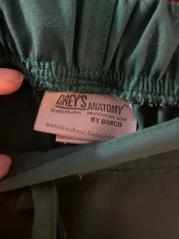 Greys Anatomy Scrub Top & Bottom set - Image 4