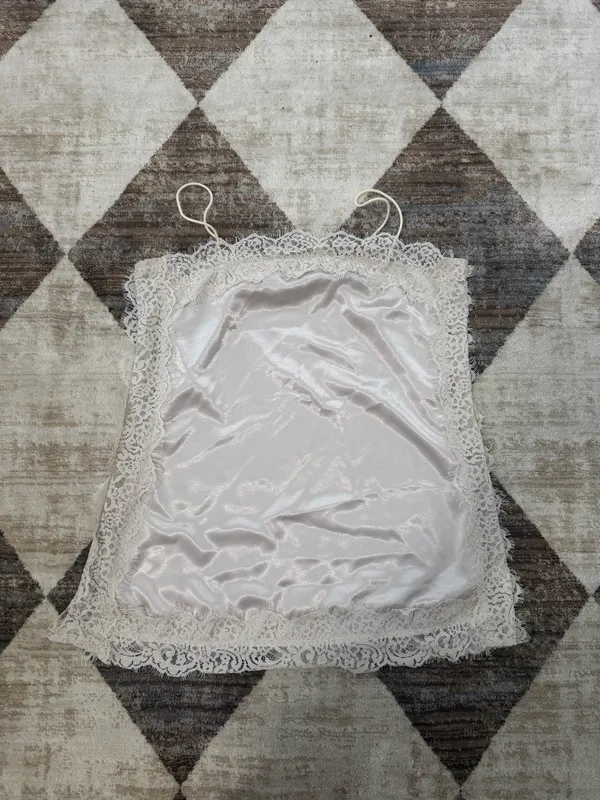 & Other Stories Lace trim dress - Image 4