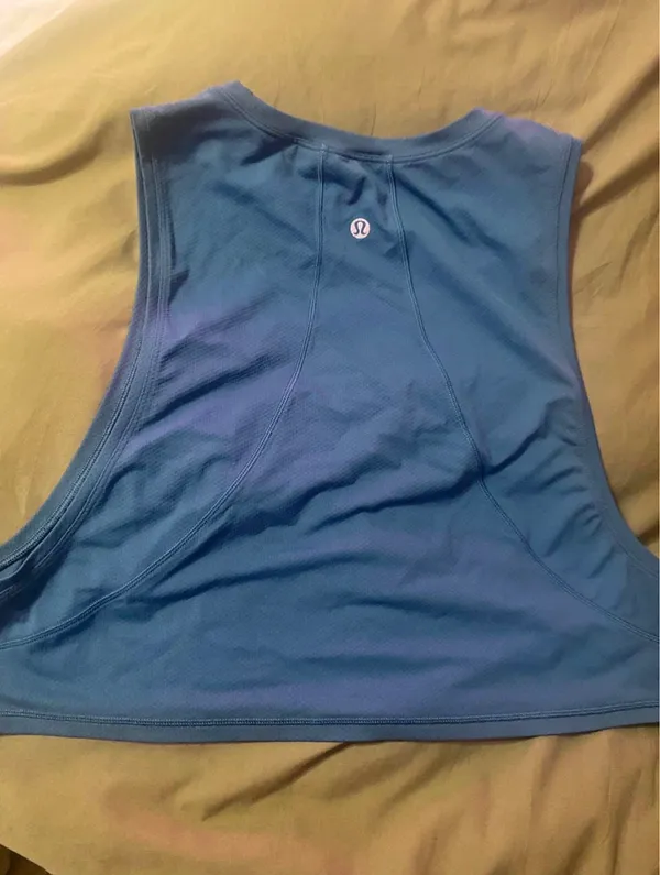 Lululemon Sculpt Tank Top Blue - Image 2