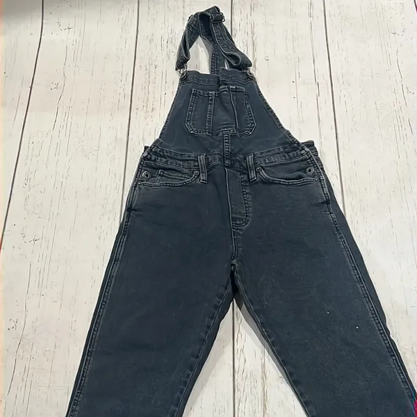 Lucky brand the tomboy overalldark blue denim overalls - Image 5
