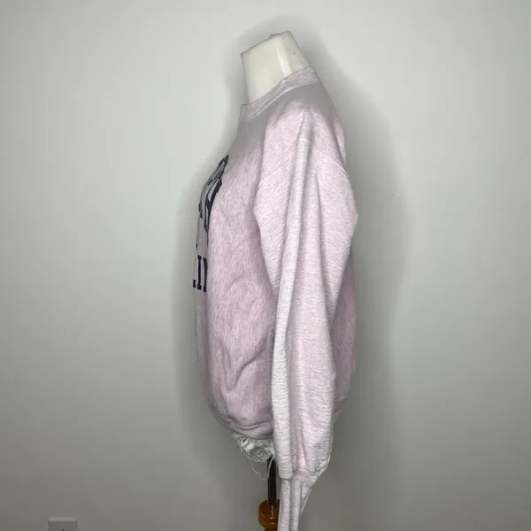 Rugged Sweats- Pink & Grey Heathered "North Carolina" Crewneck - Image 2
