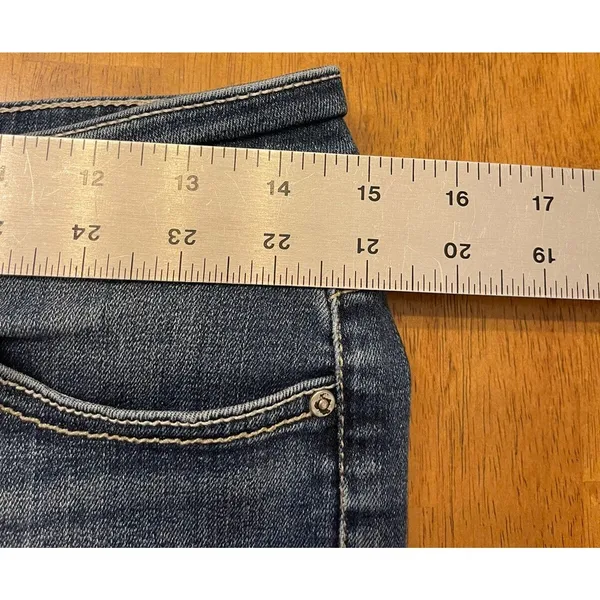 BKE Jeans Payton Straight Medium Wash Denim 27” The Buckle Low Rise 29.5”inseam - Image 7