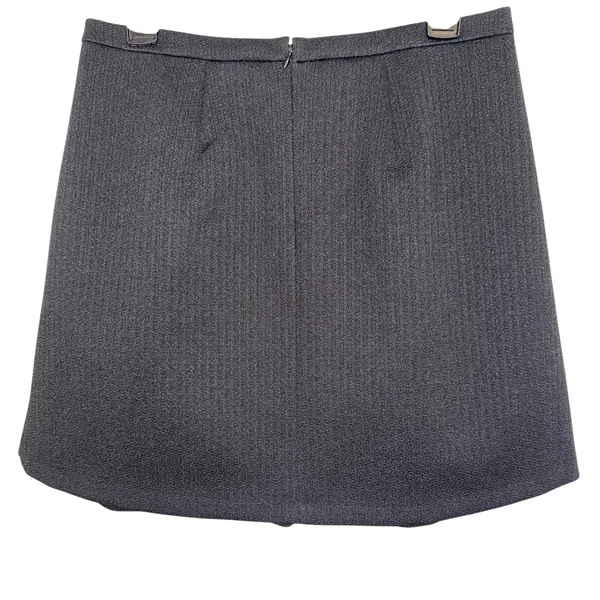 MADEWELL Pleated Jacquard Black Mini Skirt Lined With Pockets‎ EUC Size 4 - Image 4