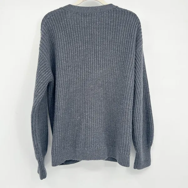 Aritzia Wilfred Oversized Chunky‎ Knit Merino Wool Storybook Cardigan Sweater M - Image 10