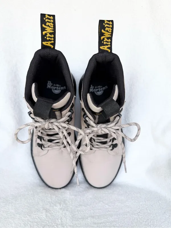 Dr Martens Women’s Size 6 Combs W Fashion Boot Vintage Taupe Poly Twill - Image 9