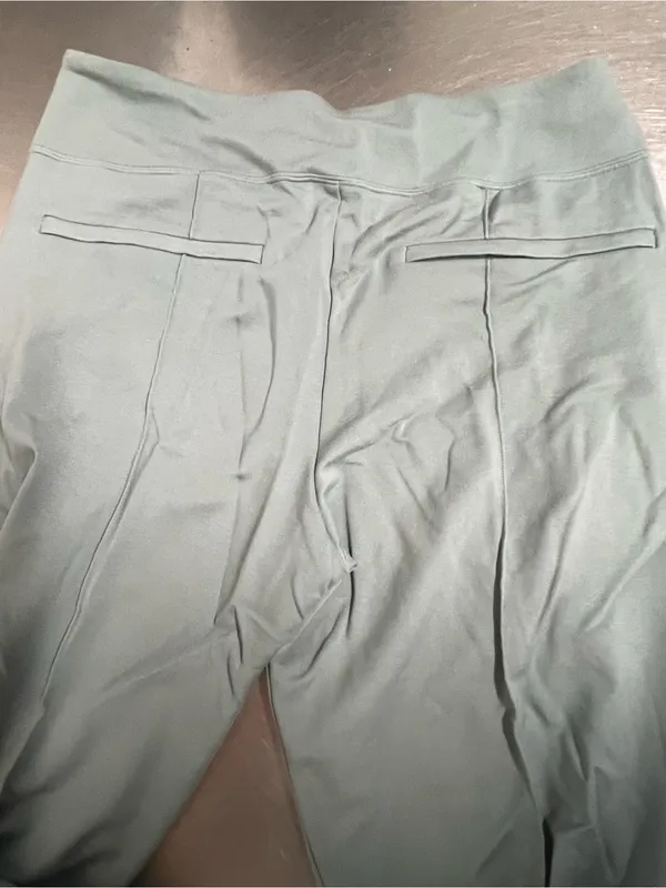 Athleta Eastbound Straight Leg Pant Sage Green - Size 12 - EUC - Image 6