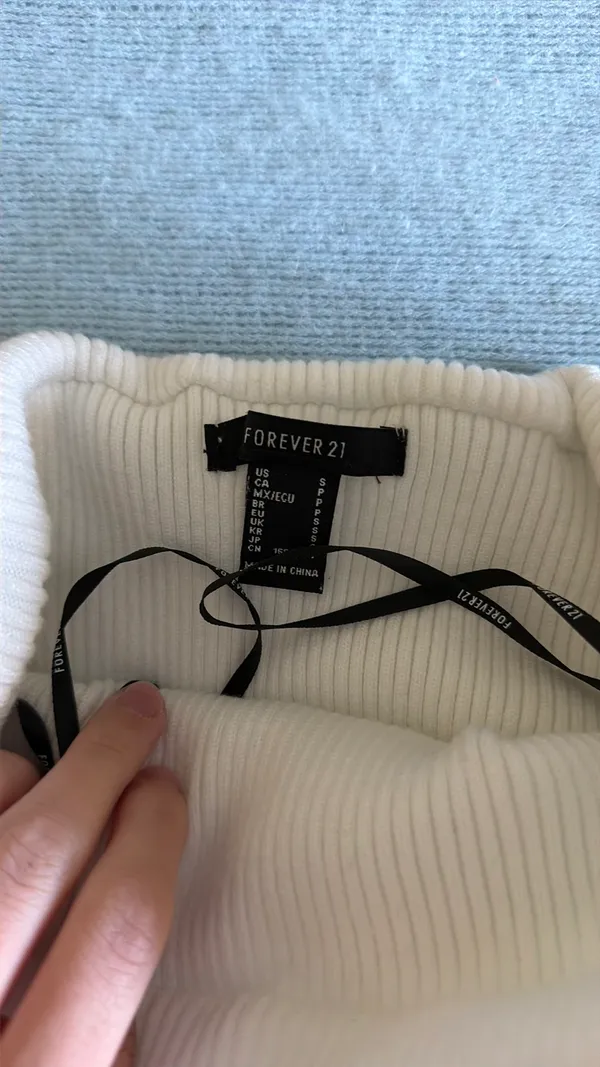 Forever 21 Fold Over Sweater - Image 2