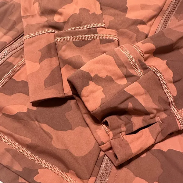 lululemon athletica Pink Camo Zip-Up Jacket - Image 3