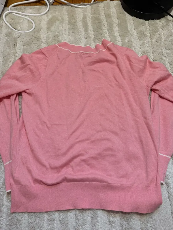 Pink vineyard vines long sleeve sweater - Image 3