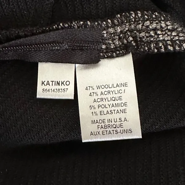 Diane Von Furstenberg Skirt Katinko Silver Metallic A-Line Skirt Size 10 - Image 9