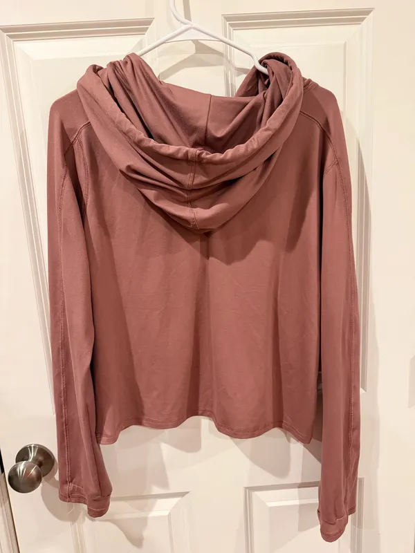 Marika Dusty Pink Light Weight Hoodie Size XL - Image 3