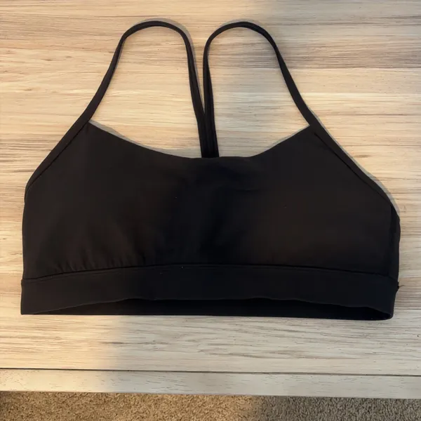 Lululemon Black Flow Y Bra - Image 2