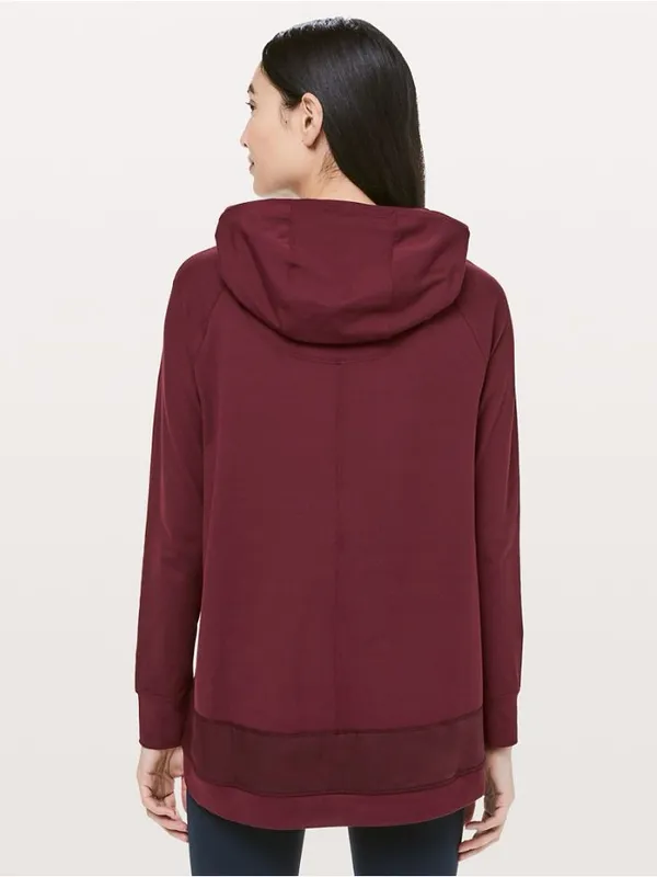 🍋 LULULEMON Starting Place Hoodie in Garnet Size 6 - Image 3