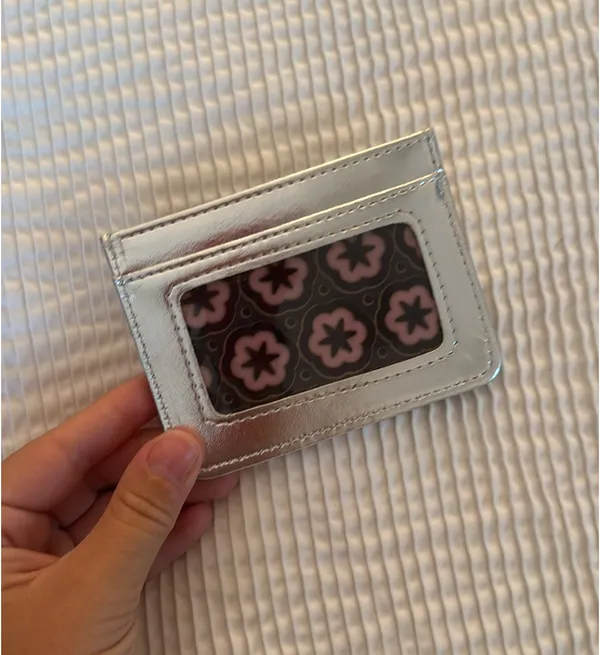 Anthropologie Silver Card Holder - Image 2