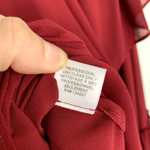 Misa Los Angeles X REVOLVE Micaela Dress Burgundy Womens Medium - Image 15