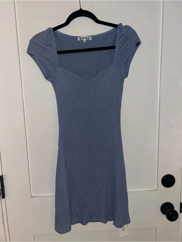 Reformation Percy Knit Dress Size Small - Image 2