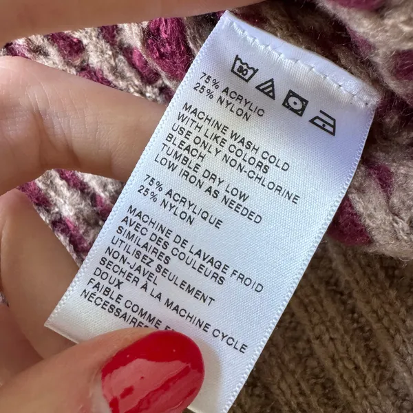 Anthropologie Coincidence & Chance Bright Fair Isle Sweater - Image 6