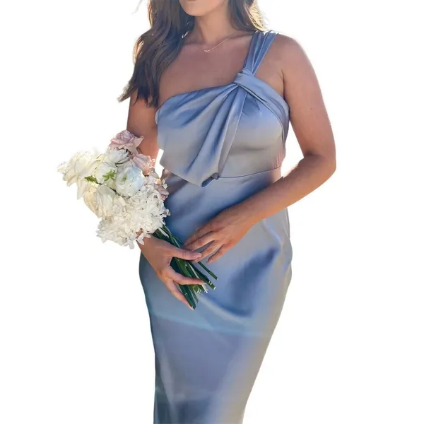 NWT Billy J Greta One Shoulder Maxi Dress 10 - Image 7
