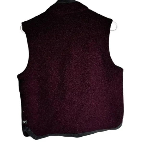 Toad & Co Telluride Sherpa Vest - Women's S Burgundy Wine - Image 3