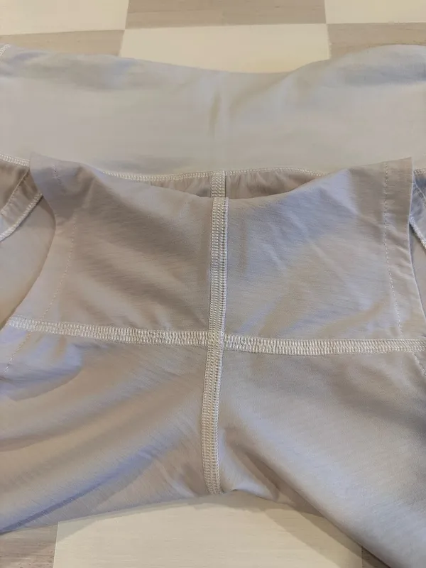 lululemon speed up short white 4” long updated fit 4 W7AVLT - Image 7