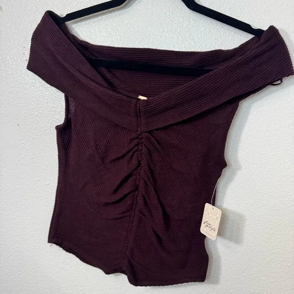Free People Off-Shoulder Blouse - Image 4