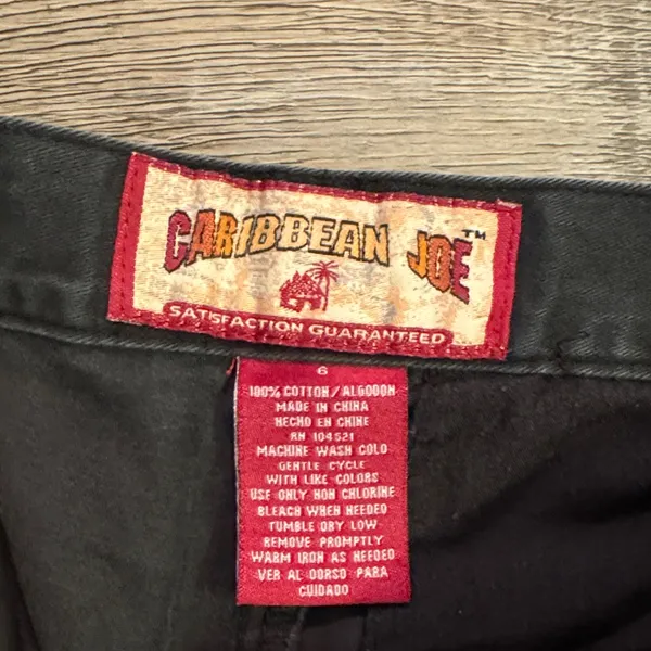Caribbean Joe Black Women's Shorts / DG21 - Image 4