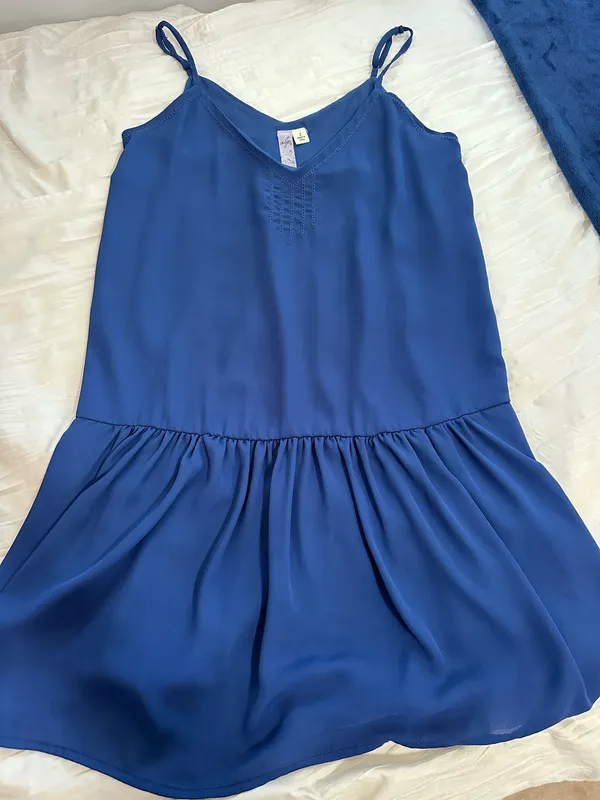 Dry Goods Blue Dress - Image 2