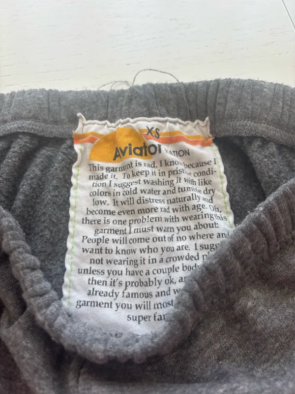 Aviator Nation Sweatpants Stripe - Image 3