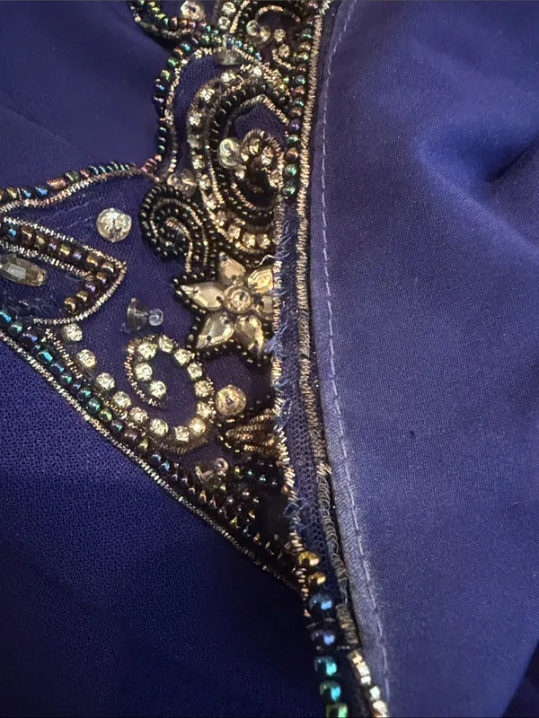 BADGLEY MISCHKA beaded dress - Image 6