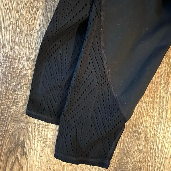 Gap GapFit Black Maternity Athletic Workout Leggings  - Image 10