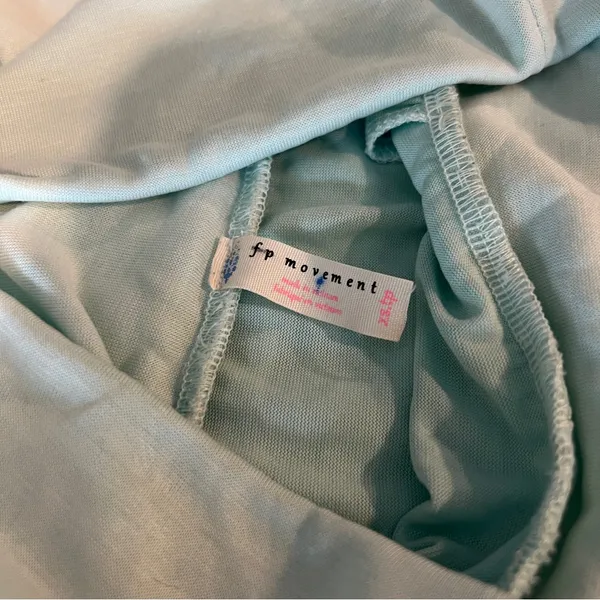 Free People Movement Echo‎ Harem Pants Super Soft Mint Green Cinched Ankle XS - Image 8