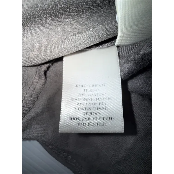 Ann Taylor Women's Gray Satin Essential Shirt Button Down‎ M - Image 6