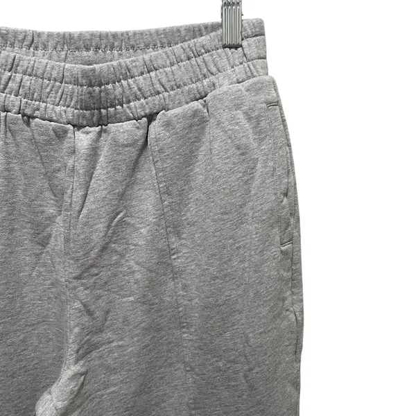 Abela Story + Co Wide Leg Sweatpants Light Grey Size Medium - Image 4