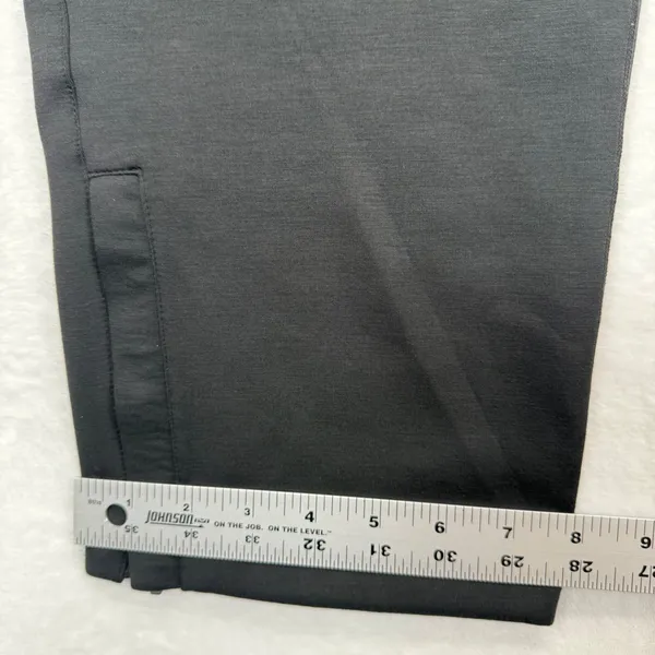 BYLT Premium Basics Lounge Pants Drawstring Pockets Split‎ Hem Black Size M Size M - Image 5