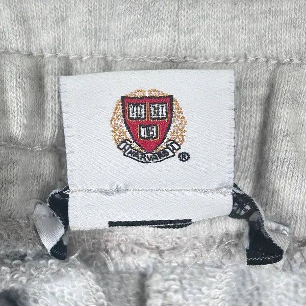 Zara‎ Harvard University Lounge Sweat Shorts Womens M Medium Comfycore Gray Logo - Image 6