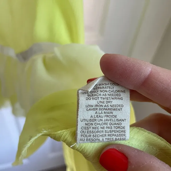 Free People Intimately neon yellow cami tank top - Image 2