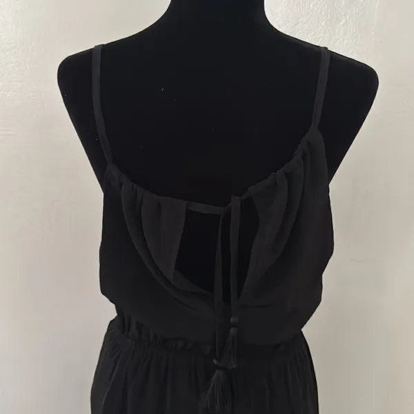 ATHLETA Black maxi dress EUC - Image 6