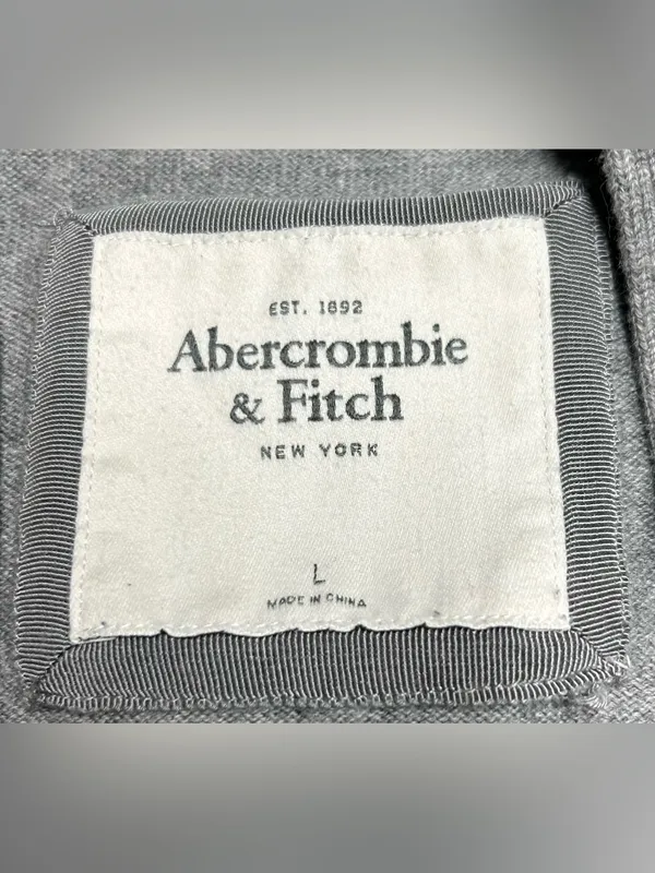 Abercrombie & Fitch Women’s Size L Y2K Academic Cashmere Blend Cardigan Sweater - Image 2