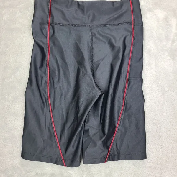 Air Jordan Women's Biker‎ Tights Black-Red DC2177-010 Size Small - Image 4